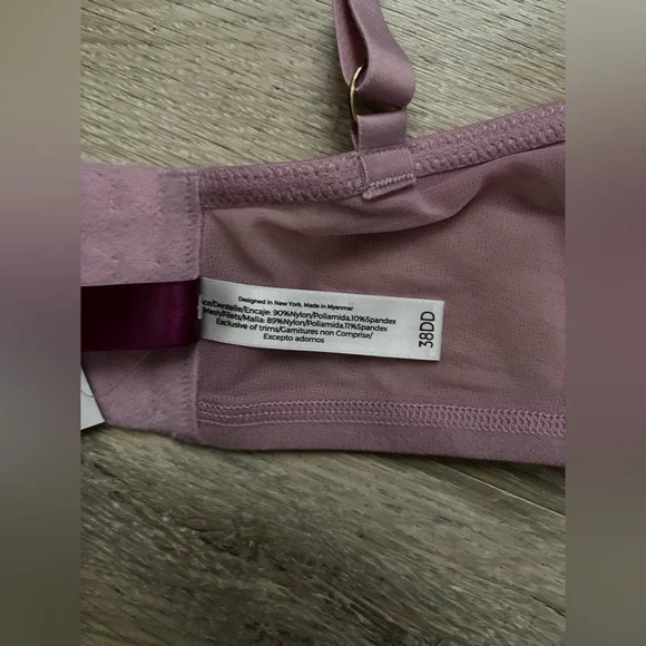 NWT Adore Me Women’s Diara Contour Mauve Mist Bra - Size 38DD - Picture 6 of 8